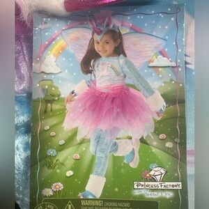 Unicorn Girls Costume Halloween New Size 3-4